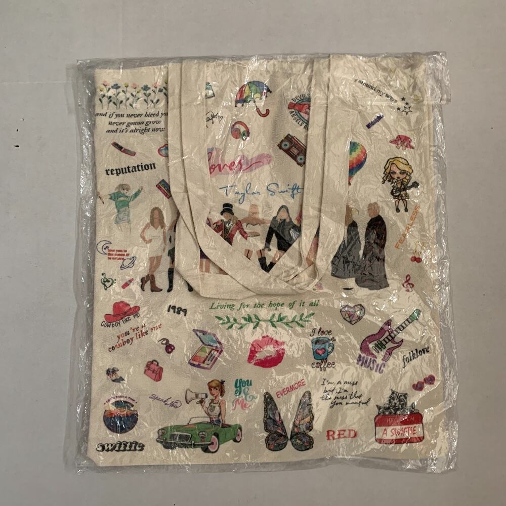 Music Lovers Singer Canvas Tote Bag Fans Music Lover Brand New